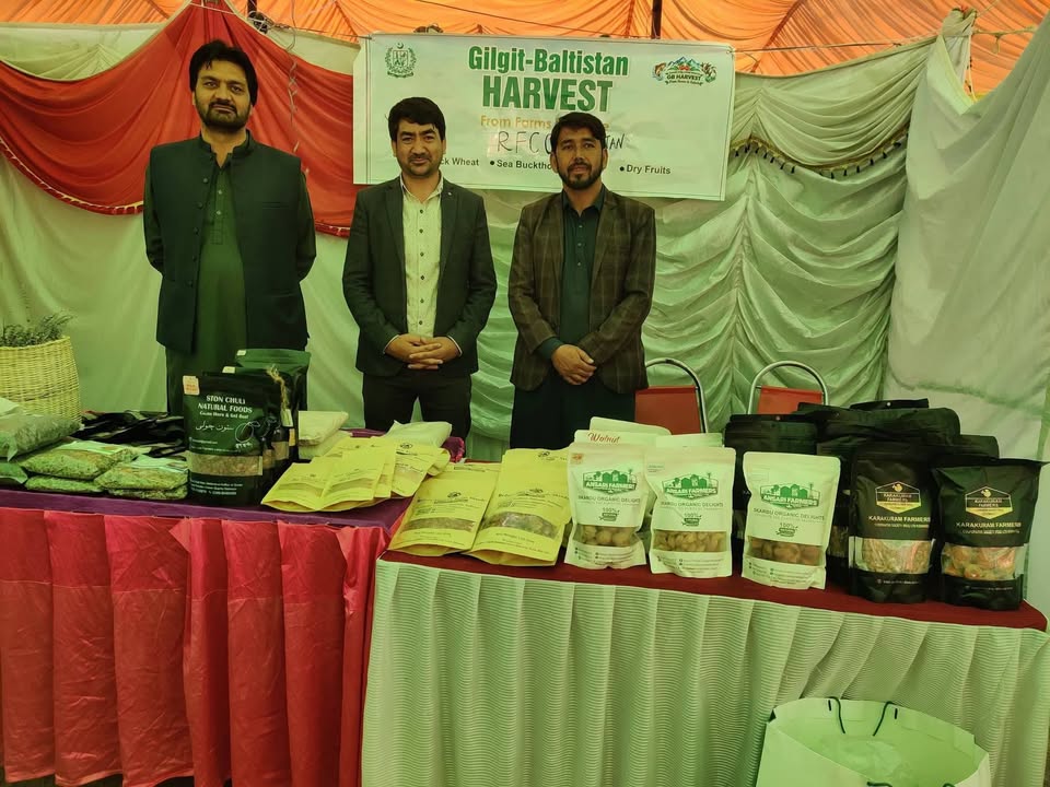 Regional Farmers Organization Baltistan- RFOB and #VACs are showcasing their products at GB Harvest,…