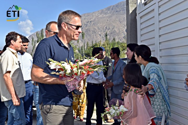 IFAD AVP reception at AKMD Milk Processing Centre, Danyore — supervision mission 2019