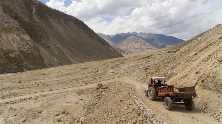 Thahgus FMR, Ghanche — completed Farm-to-Market Road connecting remote village to markets