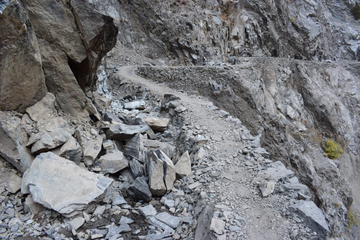 Sutdas irrigation channel — the site before intervention began