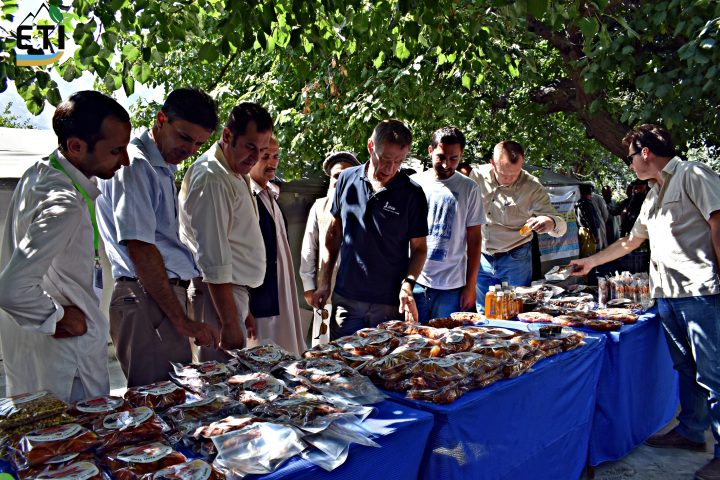 Dried apricot products by North Pole Fruit Traders — ETI-GB market linkage support